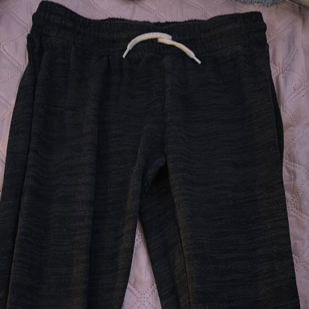 Black Jogger Pants with Drawstring